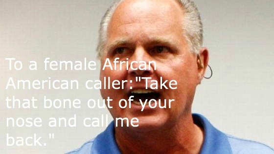 rush limbaugh nose The Most Outrageous And Offensive Things That Rush Limbaugh Has Ever Said