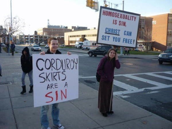 hilarious protest signs skirts The Most Hilarious Protest Signs Ever