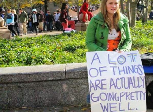 hilarious protest signs things going well The Most Hilarious Protest Signs Ever