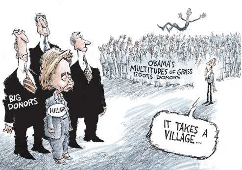 it takes a village, hillary