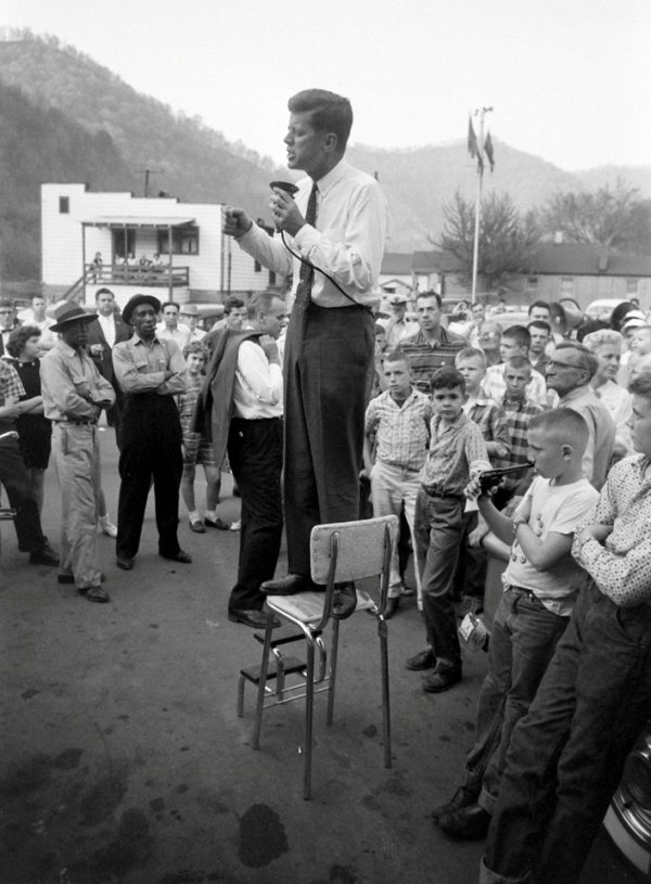 JFK Stumps For President In West Virginia