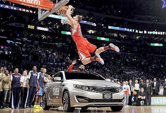 Blake Griffen Slam Dunk Over Kia