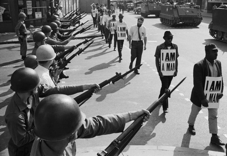 I Am A Man Civil Rights Protest Photograph