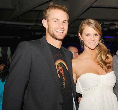 Andy Roddick with Brooklyn Decker Photograph