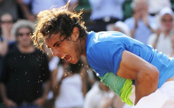 Rafa Nadal Hustle Photograph