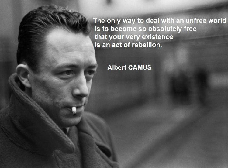 Albert Camus On Rebellion Quote