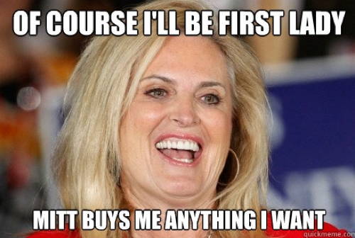 Ann Romney On FLOTUS