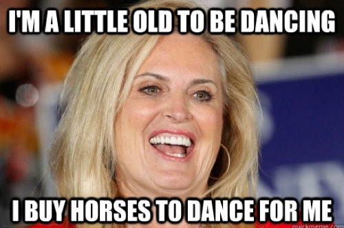 Ann Romney On Dressage