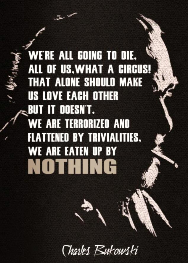 Charles Bukowski On Being Terrorized