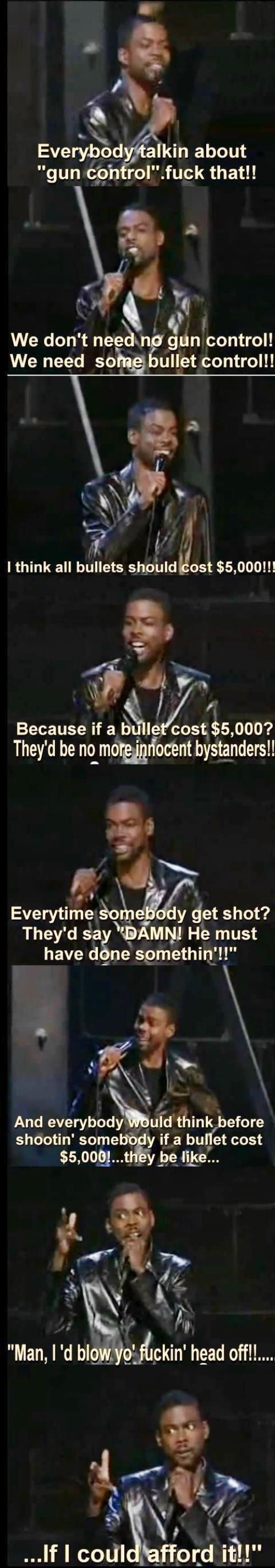 Chris Rock On Gun Control