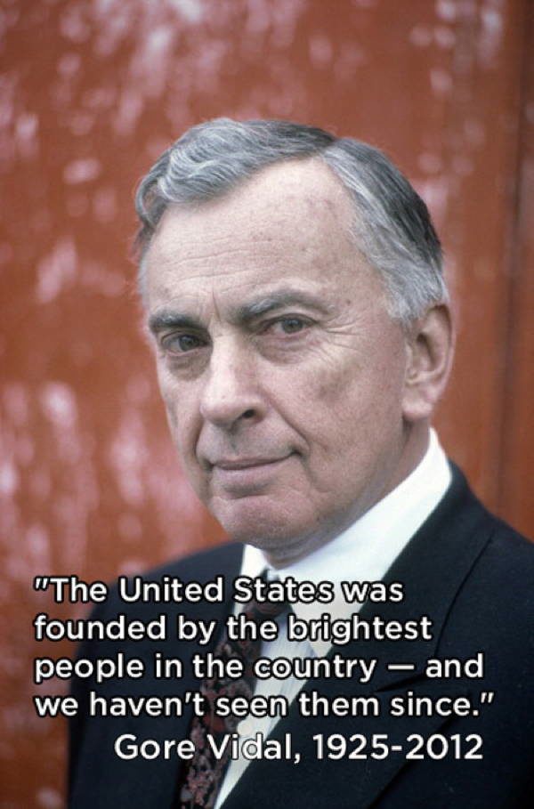 Gore Vidal Quotes American Brightness