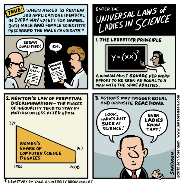 Jen Sorensen Lady Science