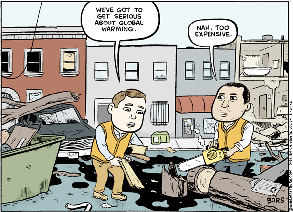 Matt Bors Cartoons Global Warming