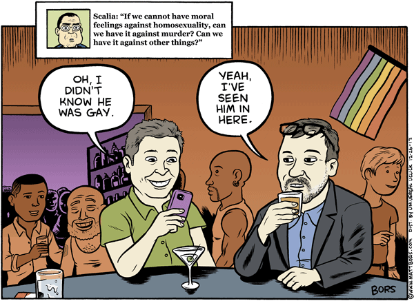 Matt Bors Cartoons Scalia