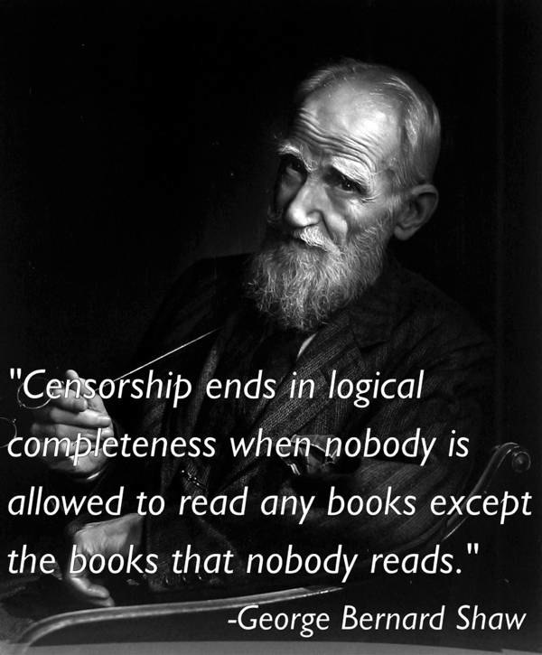 Censorship Quotes Shaw