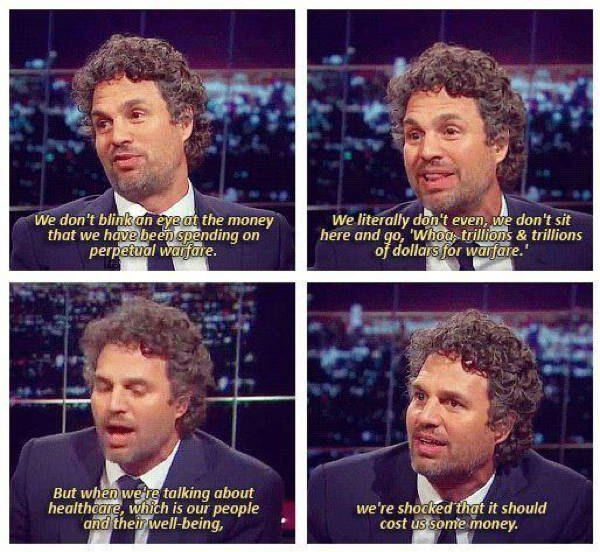 Mark Ruffalo Budget