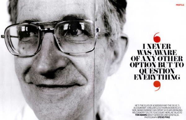 Noam Chomsky Quotes Question