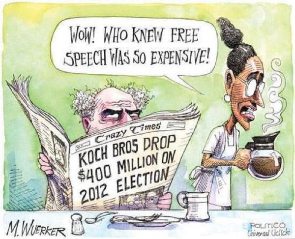 Matt Wuerker Koch Brothers