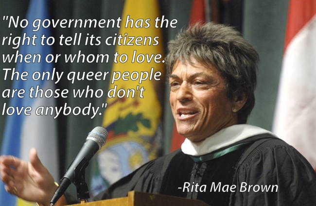 Gay Marriage Rita Mae Brown