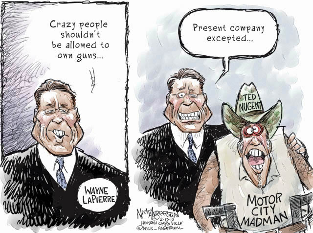 Nick Anderson Wayne LaPierre