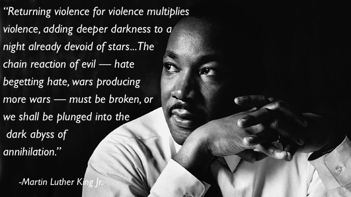 Pacifism Quotes MLK Jr