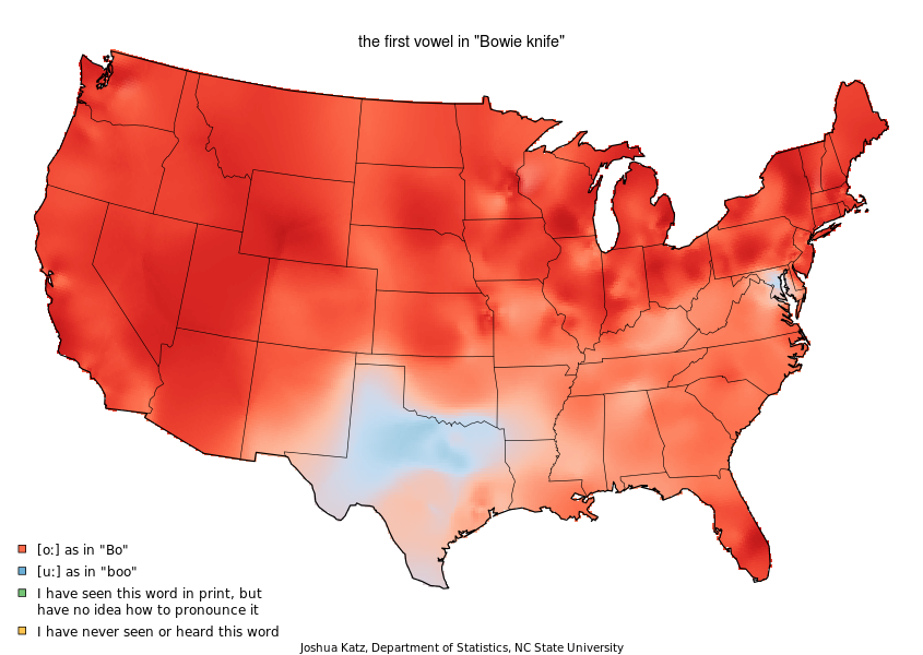 Bowie Knife Pronunciation