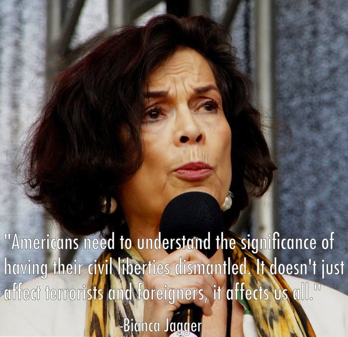 Civil Liberties Bianca Jagger