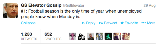 GS Elevator Gossip Football