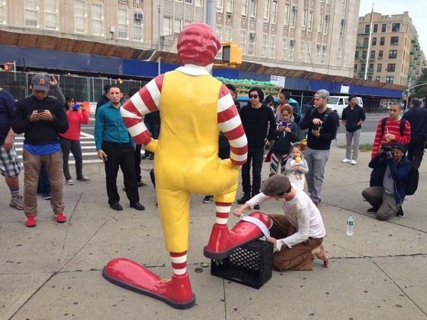 Banksy McDonalds Shining