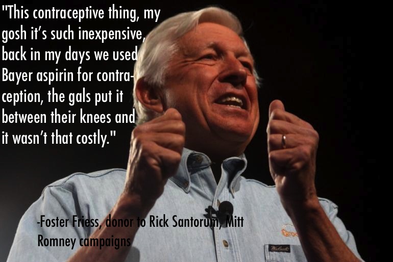 GOP Quotes On Women Friess