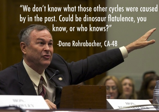 GOP Science Quotes Rohrabacher