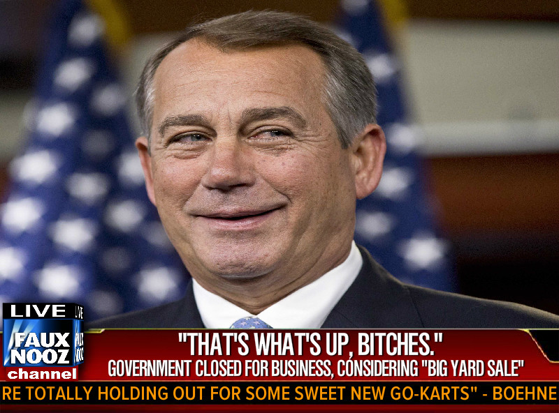 Shutdown Boehner Fox