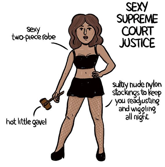 Sexy Politics Halloween Scotus