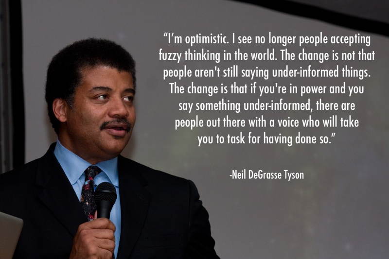 Neil DeGrasse Tyson Optimism