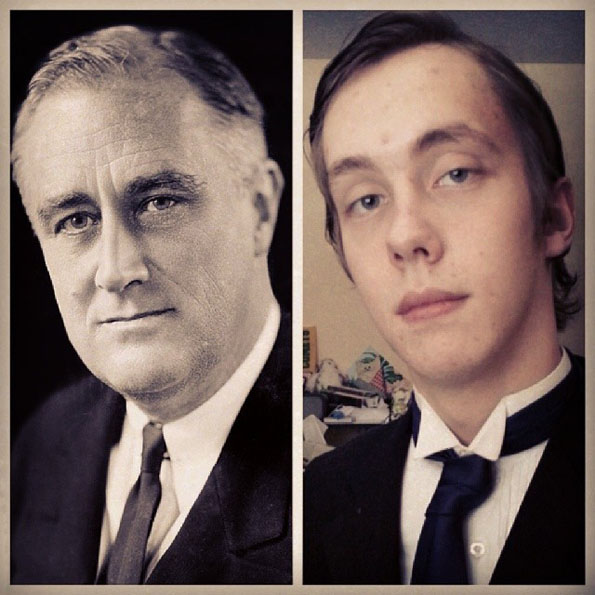 President Impersonations Roosevelt