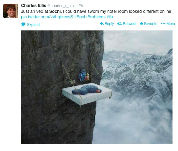 Sochi Tweets Mattress