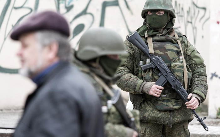 Crimea Occupation Crowd