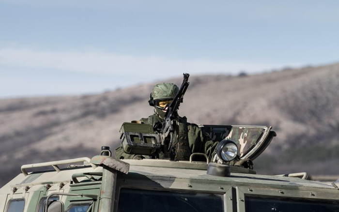 Crimea Occupation Soldier Tank